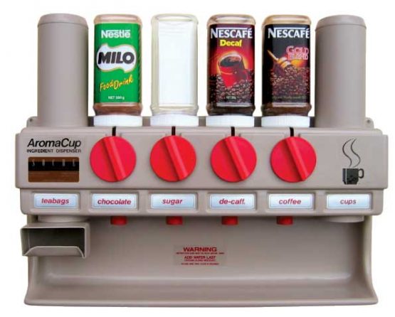 AromaCup AC600R 6 Canister Instant Hot Beverage Dispenser